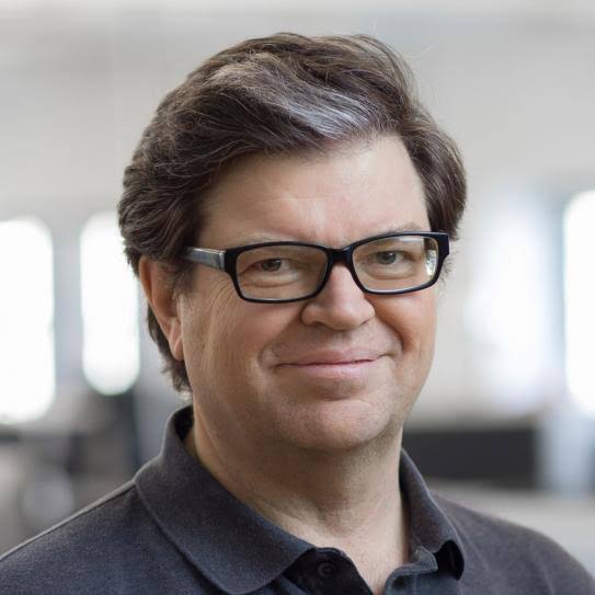 Portrait of Yann LeCun, former Meta Chief AI Scientist and originator of JEPA.