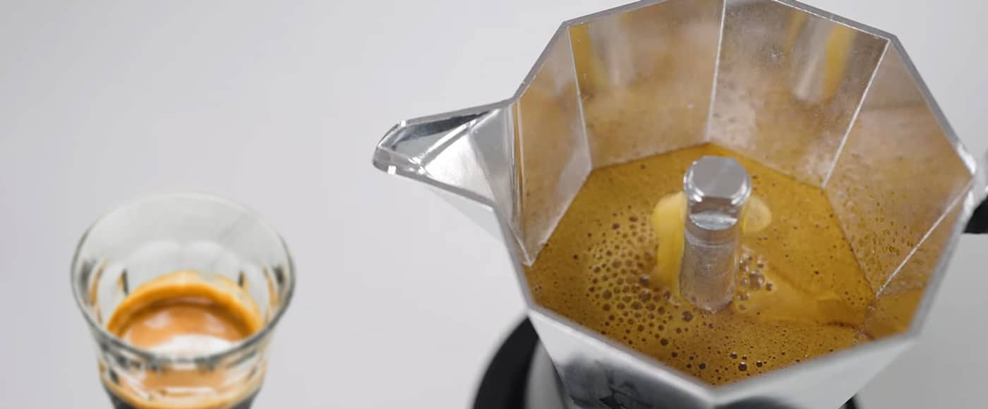 Moka pot espresso